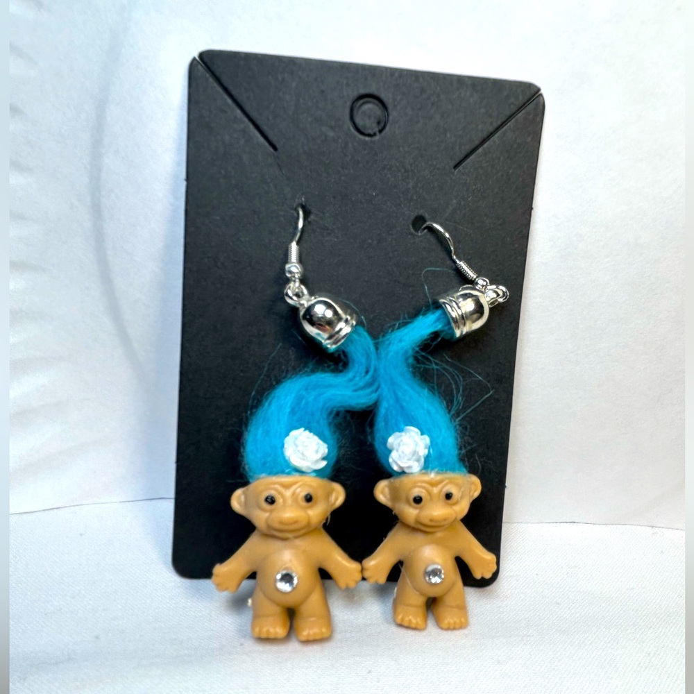 Troll Doll Earrings